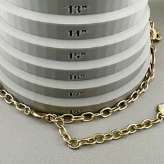 Vintage Graziano Necklace Statement Hammered Link Acrylic Gold Tone Signed 18”