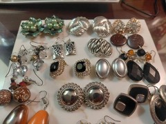 Vintage-Modern 1990’s 35 Piece Pierced Earring Lot