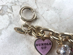 Vintage Limited Edition 2007 Juicy Couture Holiday Themed Charm Bracelet