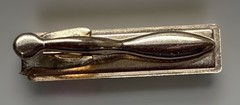 Krementz Jazz Cufflinks Tie Bar Piano Bass w/Original Box 14k Gold Overlay RARE