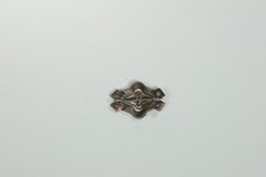 Vintage Art Deco Style Colorful Gems Brooch 9.6 Grams