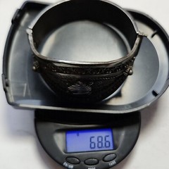 Vintage Berber Bracelet Kabe 850 Silver Morocco