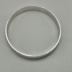 Monet Bracelet Womens Silver Tone Vintage Textured Star Bangle Jewelry 7 Inches