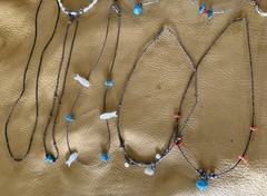 Lot Vtg Estate 13 Costume Jewelry Probable Liquid Silver Necklaces 2 Pr Earrings