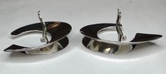 Suzanne St. Clair Vintage Retro 925 Sterling Silver Stud Earrings 1970s – 1980s