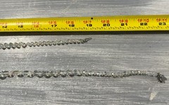 ART DECO Crystal Necklace Lot 2 Hand Strung Brilliant Heirloom Romantic Sparkle
