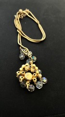 Vintage Juliana Crystal Waterfall Bib Necklace – D&E Verified, Aurora Borealis