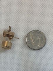 VIntage Jewelry 12K Gold Filled Charm Pendant Danecraft Wishing Well Wishes Pal