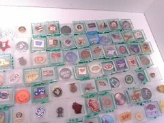 Lot of 147 Random Various Pins Buttons & Brooches 1970’s – 2000’s See PICS!!!