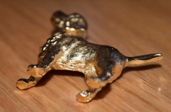 Crown Trifari Canine Collection Beagle Dog Brooch Pin Standing Labrador Figure