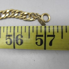 Vintage Monet Necklace Chain Flapper Gold Tone Long 57 Inch