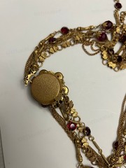 Verified RARE 40’s Miriam Haskell Multi Detailing Strand W/ Faceted Crystal