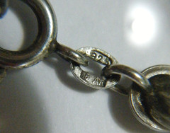 Vintage 70s Sterling Silver Rope Chain Men’s Woman’s Necklace 7mm Wide 20″ Long