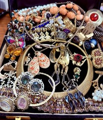 Vintage Estate Costume Jewelry Lot! TRIFARI, NAPIER and more!