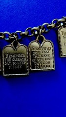 I am Edgar berebi and this my Never Worn 10 commandments Bracelet 1996