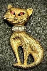 Vintage Brooch Estimated 1950s 1970s Figural & Filigree Estate Jewelry Lot