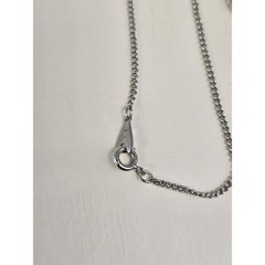 Vintage Artistry Necklace Pendant Silver Tone Chain Abalone MOP Butterfly 17 in
