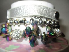 BOMB PARTY PICTURE PERFECT SPRING STACK BRACELET SET RBP4944 Silver Iridescent