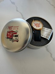 Vintage Watch 1999 Stovetop Stuffing Sales Award with Original Tin Uncommon