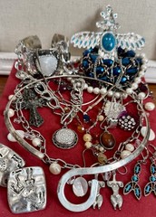 Vintage Estate Costume Jewelry Lot ! MONET, AVON and more!