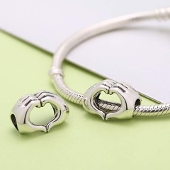 Beautiful 925 Silver Heart Charm – Ideal for Valentine’s Day & Graduation Gifts
