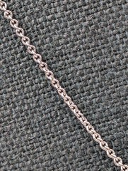 Speidel Vintage Sterling Silver 1.5 mm Cable Link Chain 925 Necklace – 17.75″