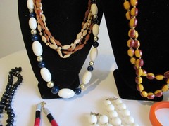 Vintage & Modern Retro Lucite Acrylic Jewelry Lot 17 pcs