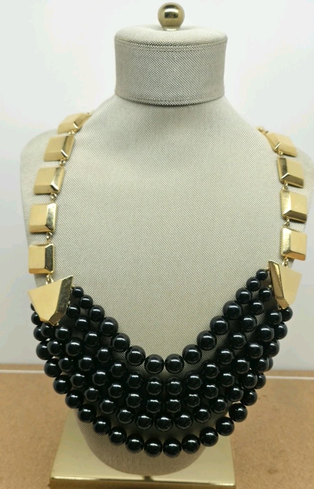 Vintage Yves Saint Laurent YSL Runway Statement Necklace Limited Numbered