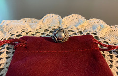 Vintage Beau Sterling Silver Dome Ring | Adjustable Scrollwork Size 7–8 | Gift-R