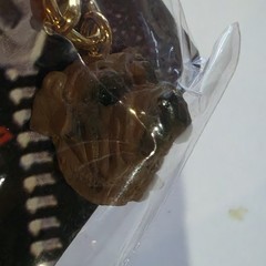 Conversation Concepts Vintage 0.5″ Brown Shar-Pei Zipper Pull Charm