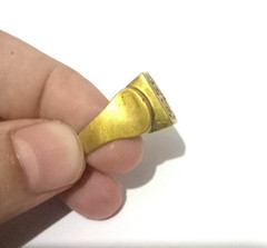 Ancient Bronze Antique Ring Extremely Rare Roman Style Ring Amazing Artifact