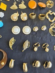 Earrings Lot 60 Pairs All Wearable Vintage Modern Jewelry Lot