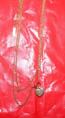 Sugarfix by Baublebar Nickel Free Necklace with Pink Heart Pendant *NEW*
