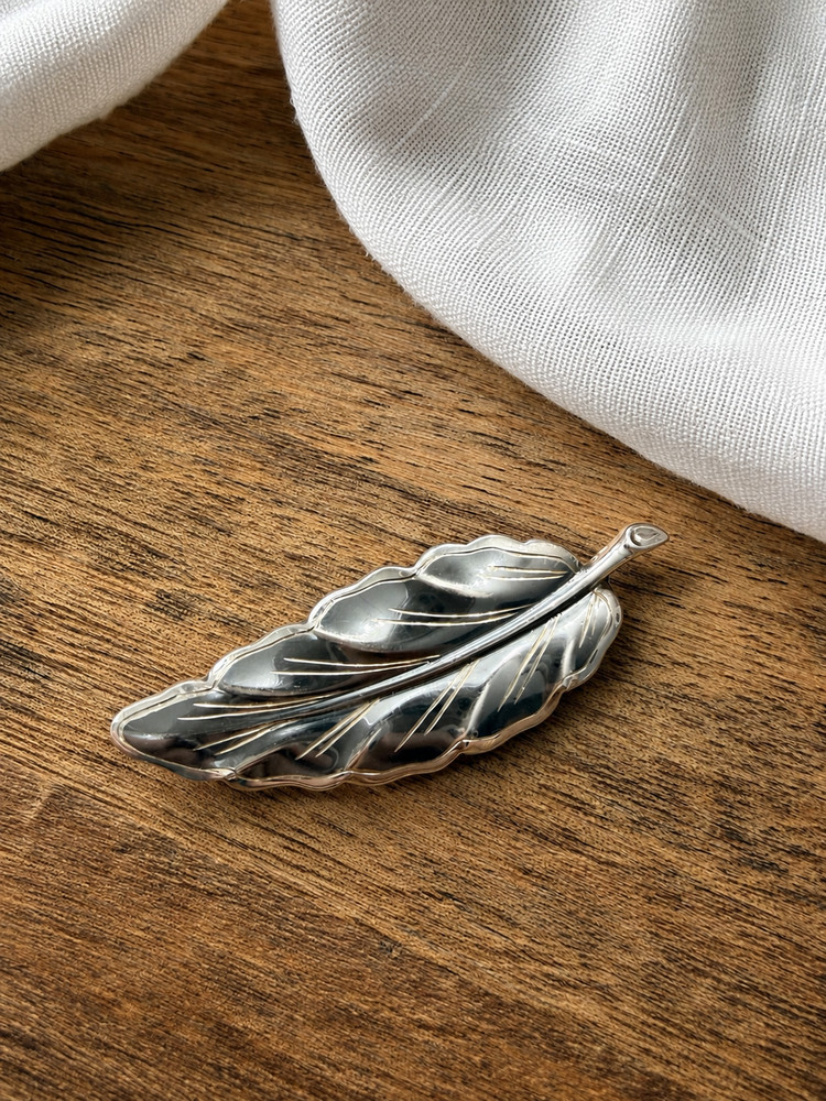 Vintage TeKa/ Theodor Klotz brooch, 835 silver
