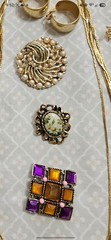Wearable Jewelry mixed lot, Vintage And New