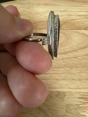 Elegated Marquise Cut Black Onyx Stone Size 5 Womens Ring
