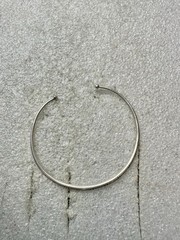 Vtg N.A. .925 Sterling Silver Cuff Bracelet