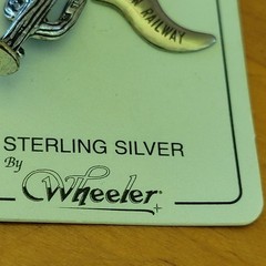 Vintage Wheeler Sterling Silver Grand Canyon Railway Saguaro Cactus Charm