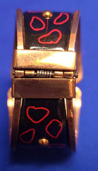 Vintage Renoir Matisse Copper Bracelet Earrings Set