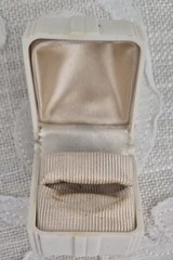 1820’s GEORGIAN 15K Gold/Seed Pearl Surround Mourning Hair Ring Sz 6.5