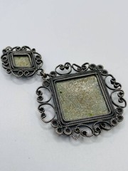 Soviet Vintage Pendant Enamel rostov Finift Hand Painted ussr
