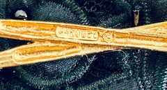CAROLEE BROOCH PIN *SIGNED ARTIST PAINT BRUSHES* VTG UNIQUE & HTF 2 3/4″ WOMEN’S