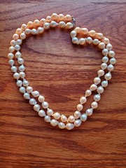 Antique Natural Pearl Necklace