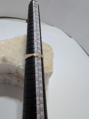 14k VTG 6-see pics Textured Yellow White Gold Ring Vtg 1.88 Grams