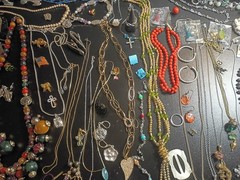 Vintage To Now Jewelry Lot 3lb 125 Pcs 925 Italy,Avon,Germany, Korea….