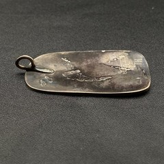 Vintage Southwestern Rabbit Hare Sterling Silver Pendant Hopi Style
