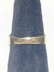 Vintage 10K Yellow Gold Mens Ring 7.8g Clear Red Stones Estate Jewelry Size 9.5