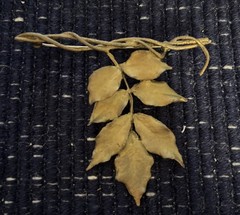 Vintage Retired Michael Michaud Wisteria Brooch Hallmarked