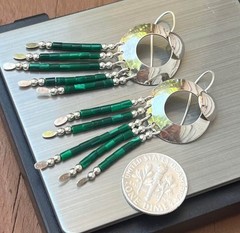 NOT AVAILABLE ! Sterling Dreachcatcher Vintage Sterling Silver Earrings