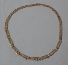 Lot of 2 Chain Gold Tone Vintage Y2K Necklace 18 in Gold Tone Rope Chain 26 in